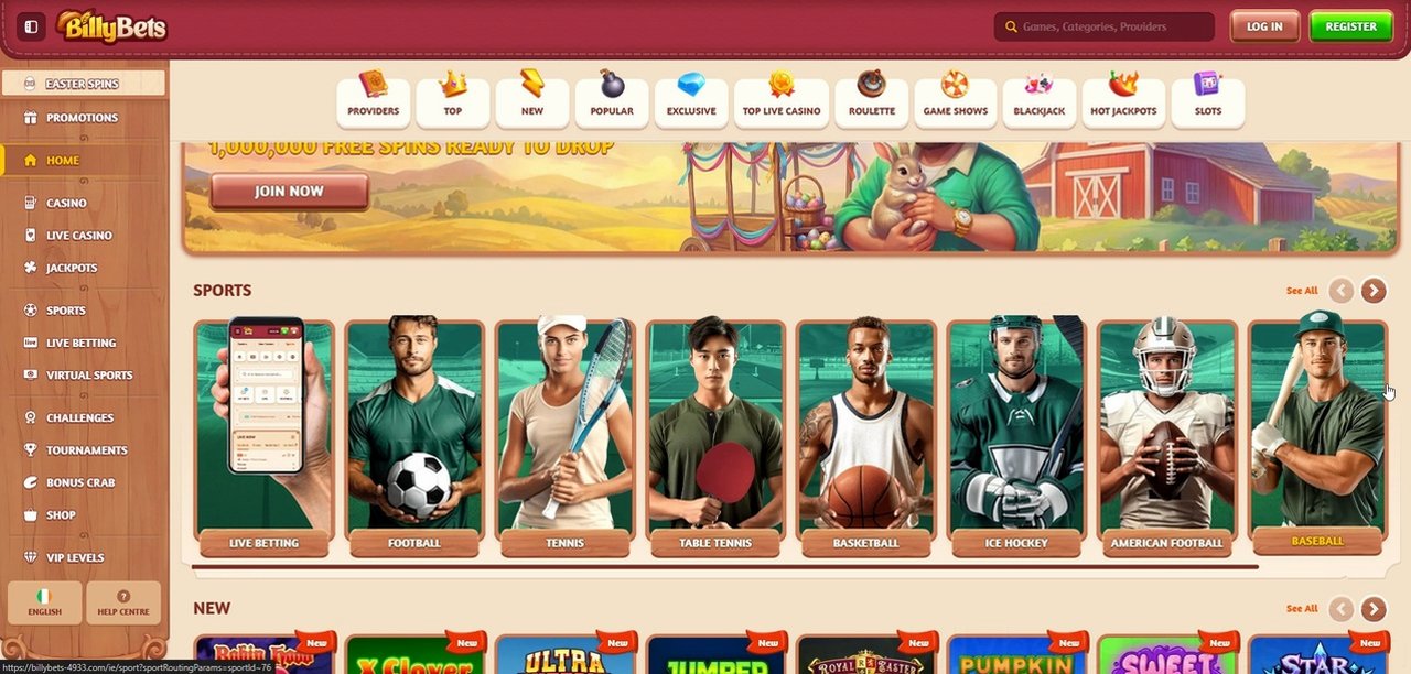 Billybets Casino Casino